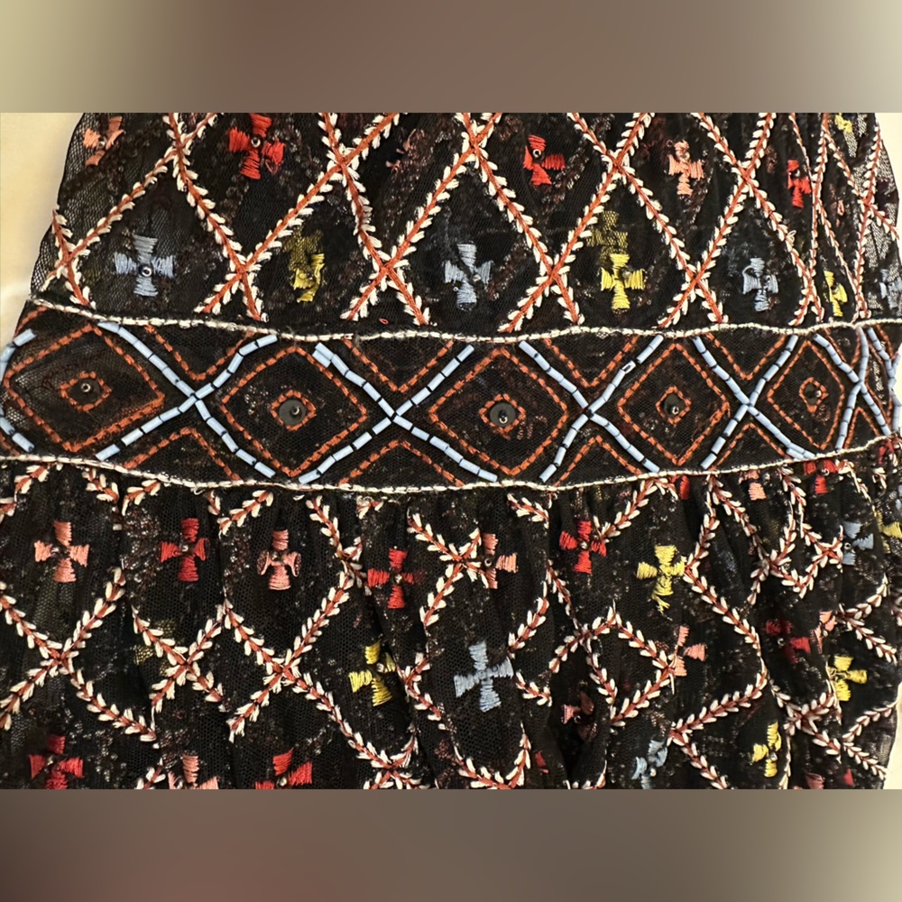 Tularosa Lexi beaded embroidered maxi skirt - Picture 11 of 12
